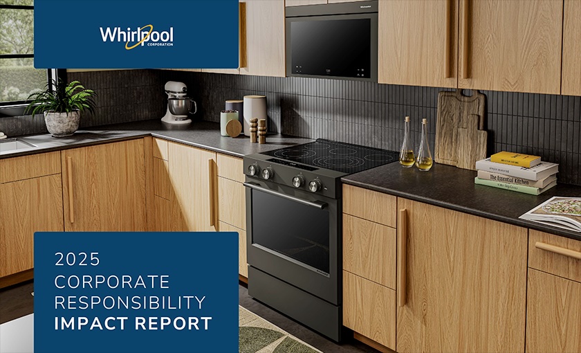 Whirlpool corporate responsibility impact report cover